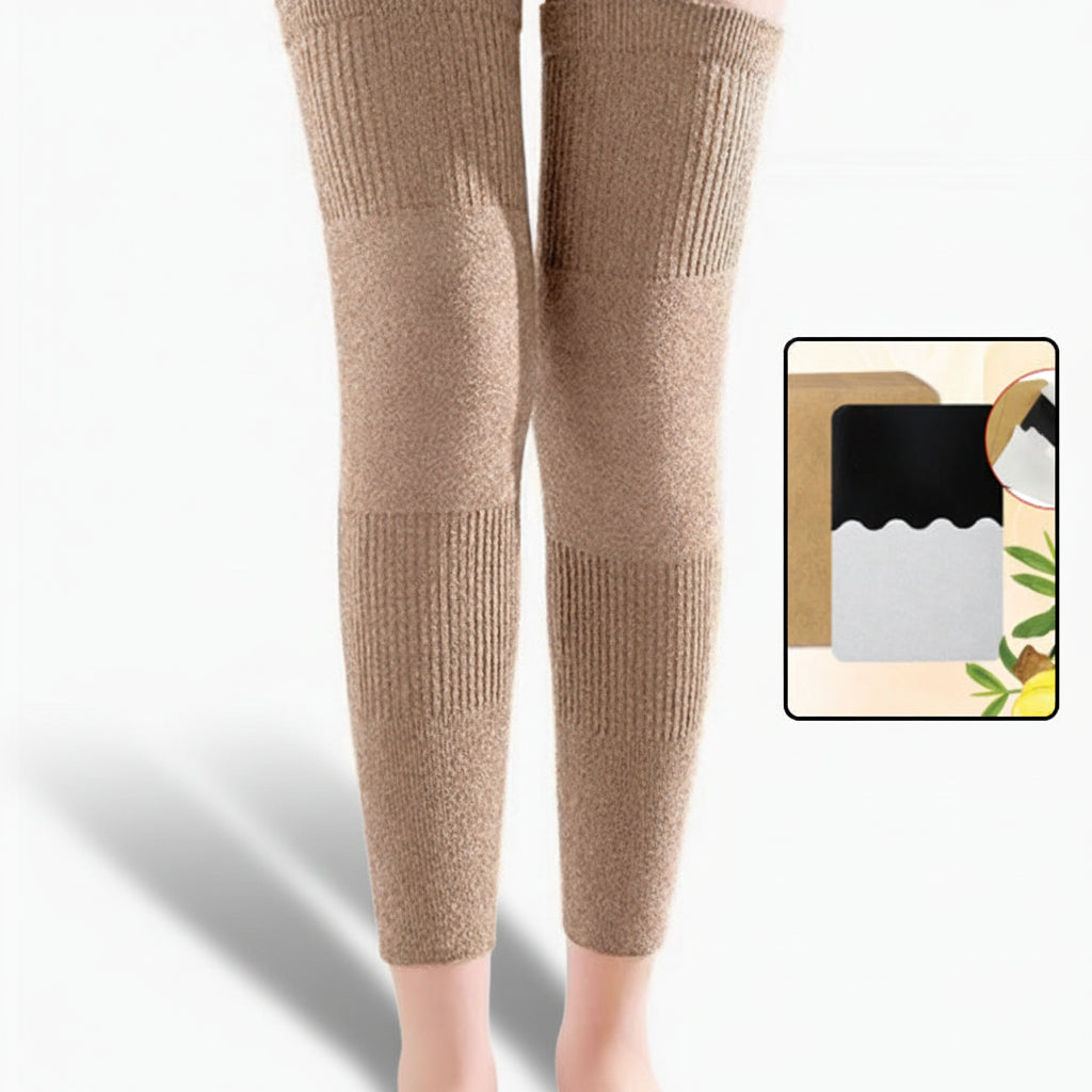 Knee Pads For Winter Warmth With Breathable Flexible Protection | Temsk