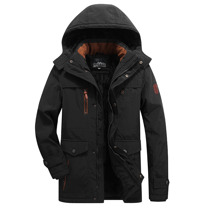 Voděodolná kapucí parka Everwinter pro muže, velikost velká | Temsk