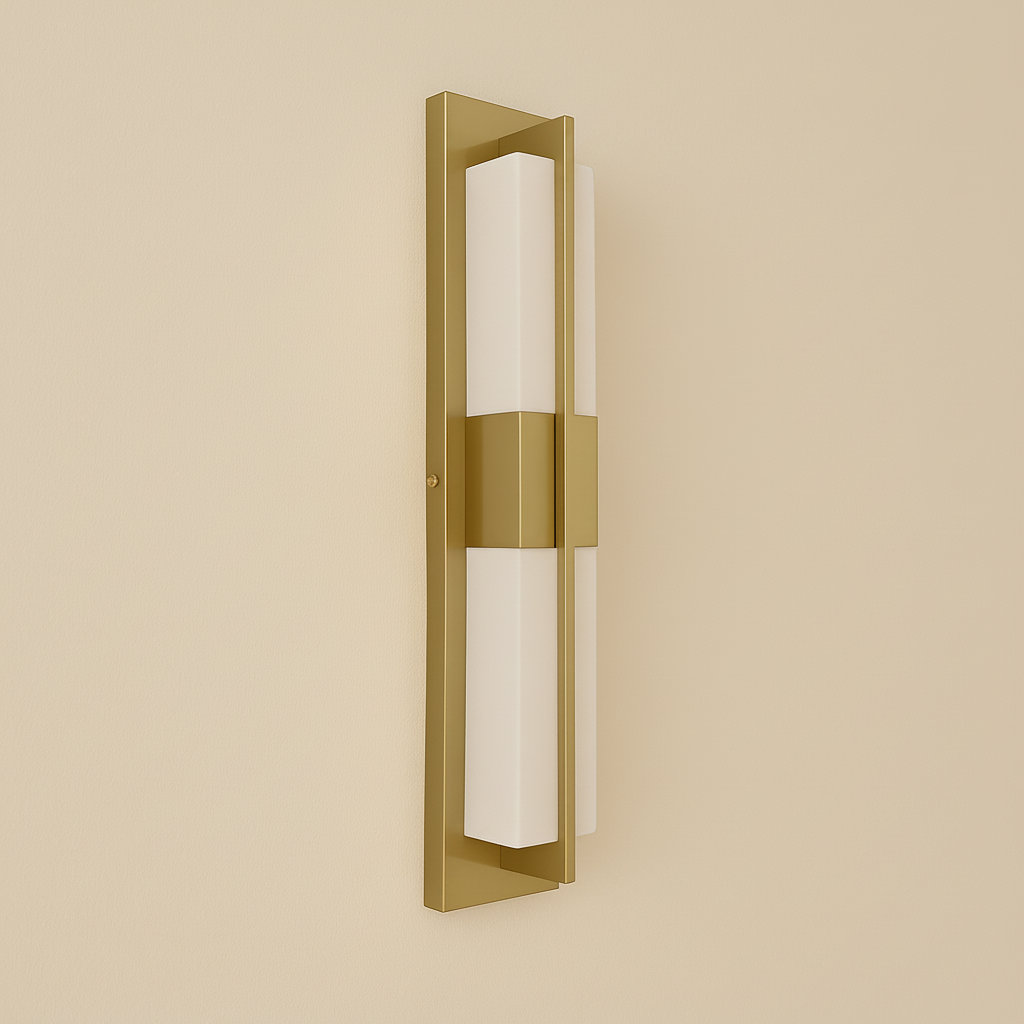 LumaCrest Contemporary Waterproof Vertical Wall Sconce for Indoor and Outdoor Use | Temsk