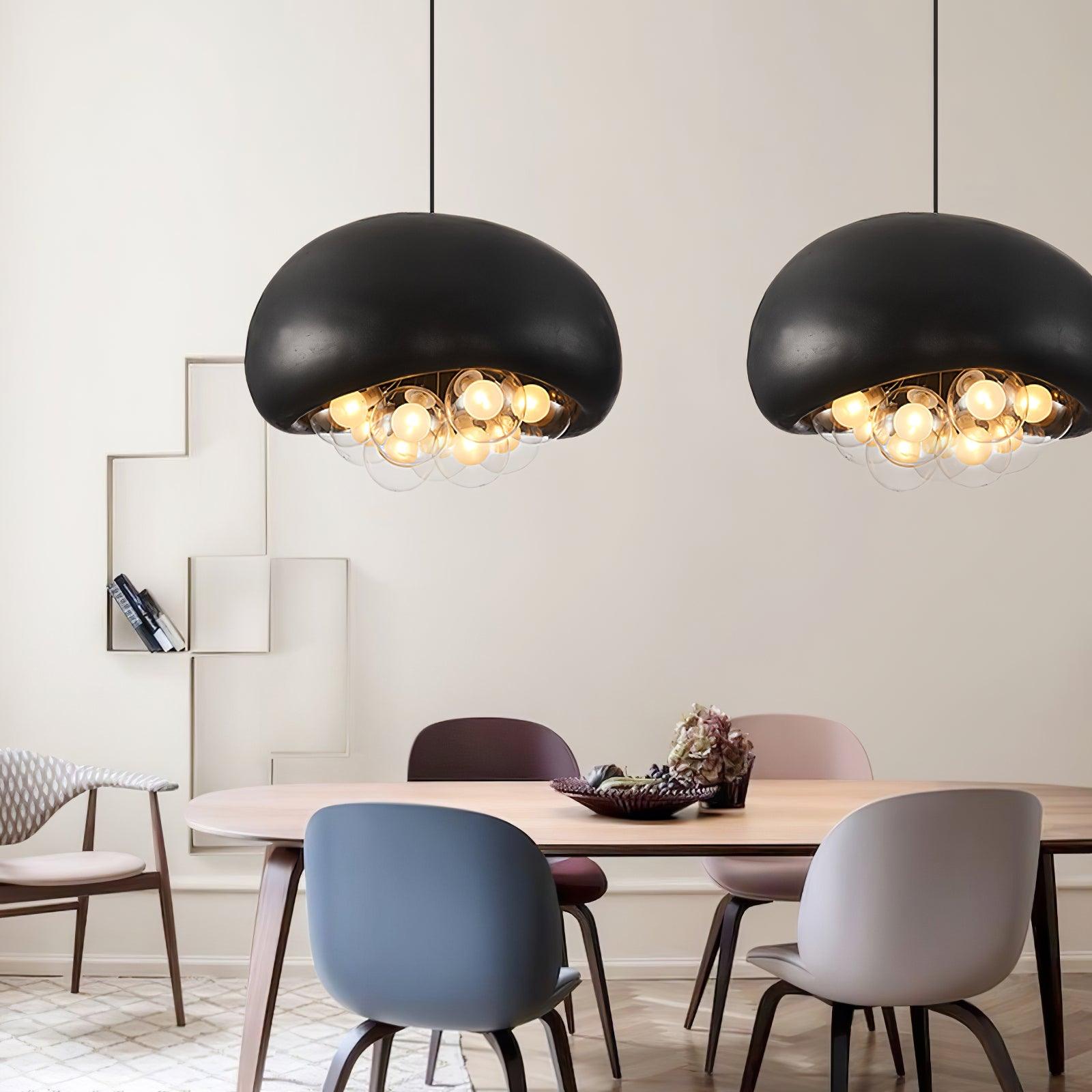 Elara Bubble Pendant Light With Sphere Cluster Design | Snurv | Temsk
