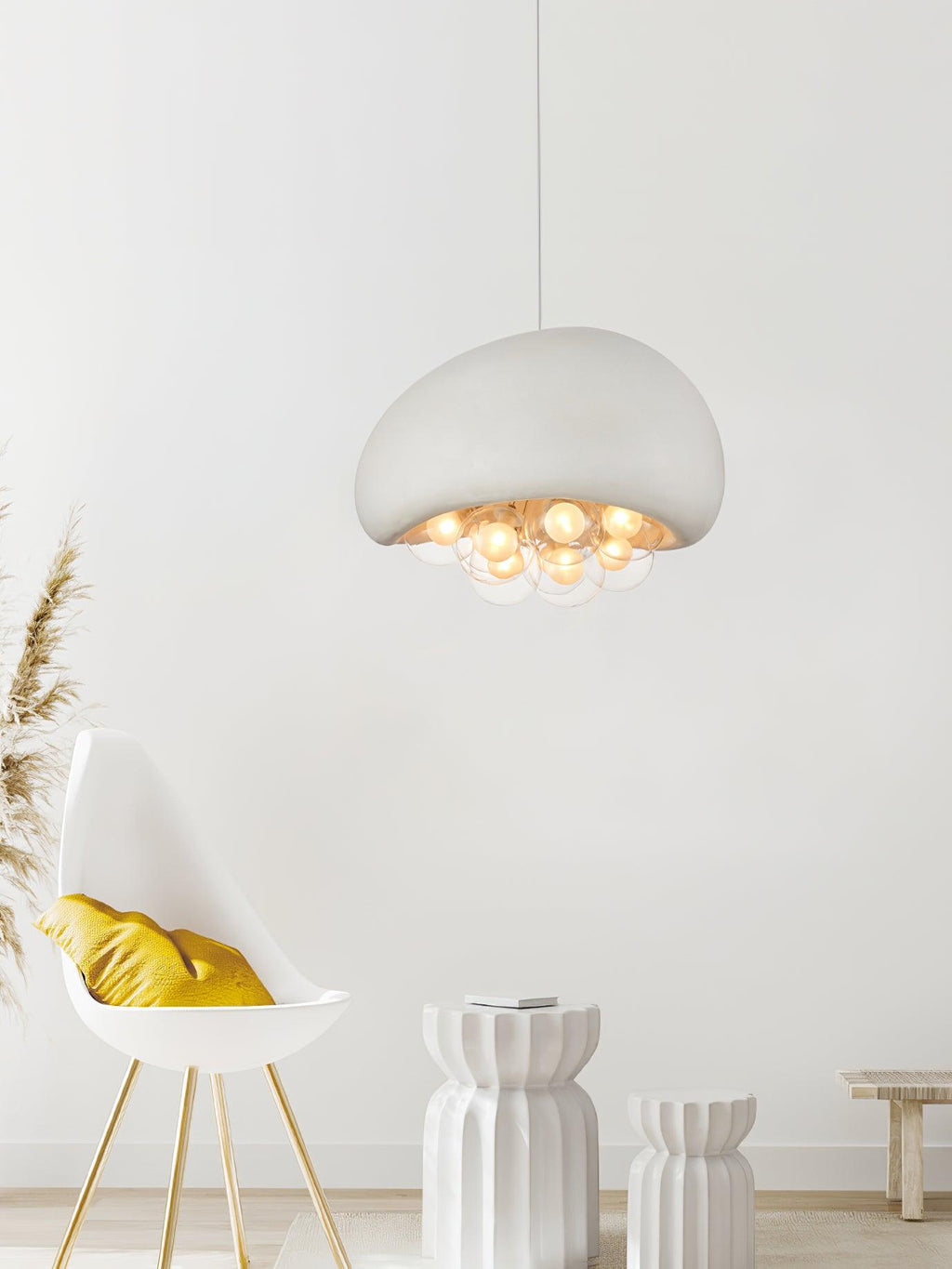 Elara Bubble Pendant Light With Sphere Cluster Design | Snurv | Temsk