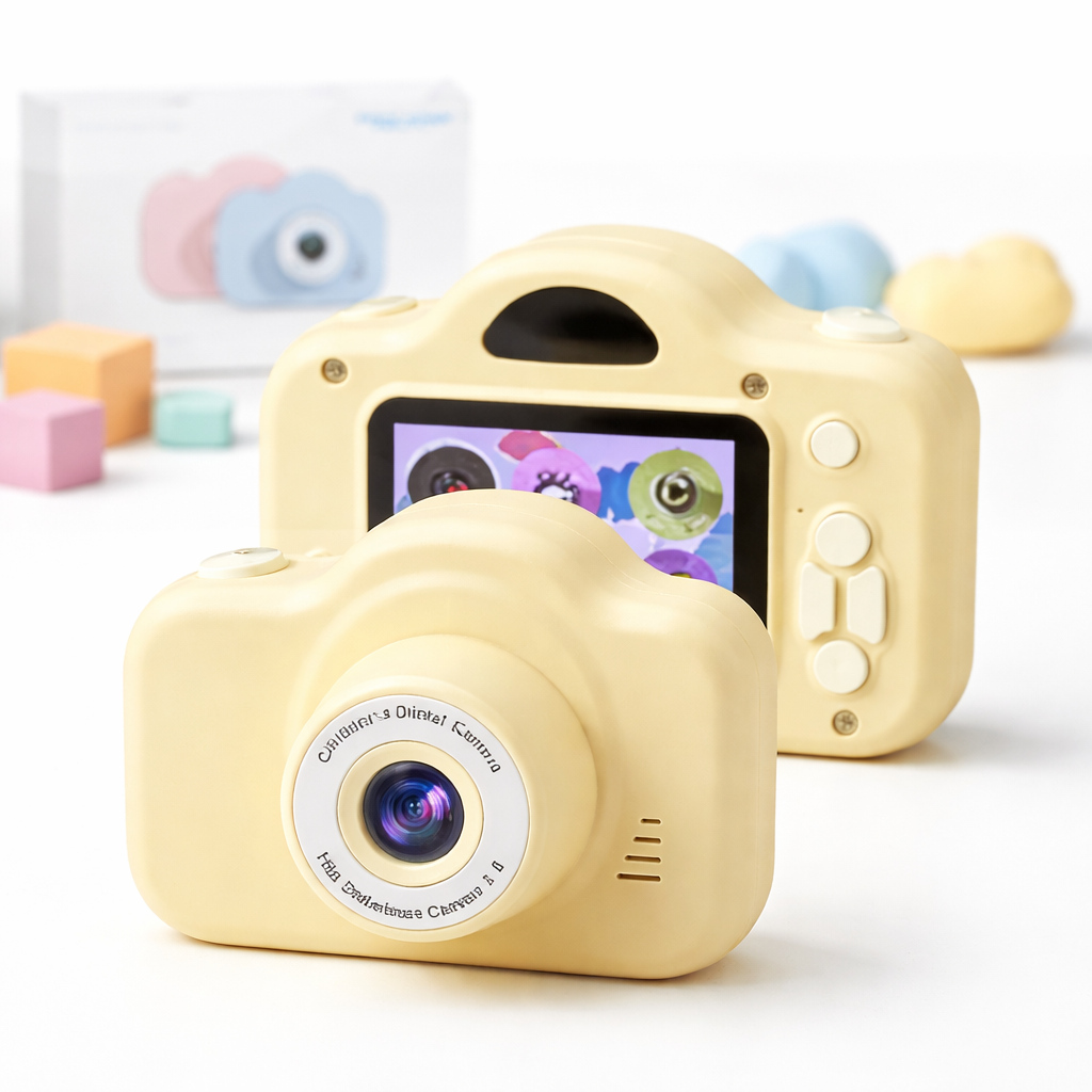Toy Camera For Kids With HD Video And Photo Filters | Temsk