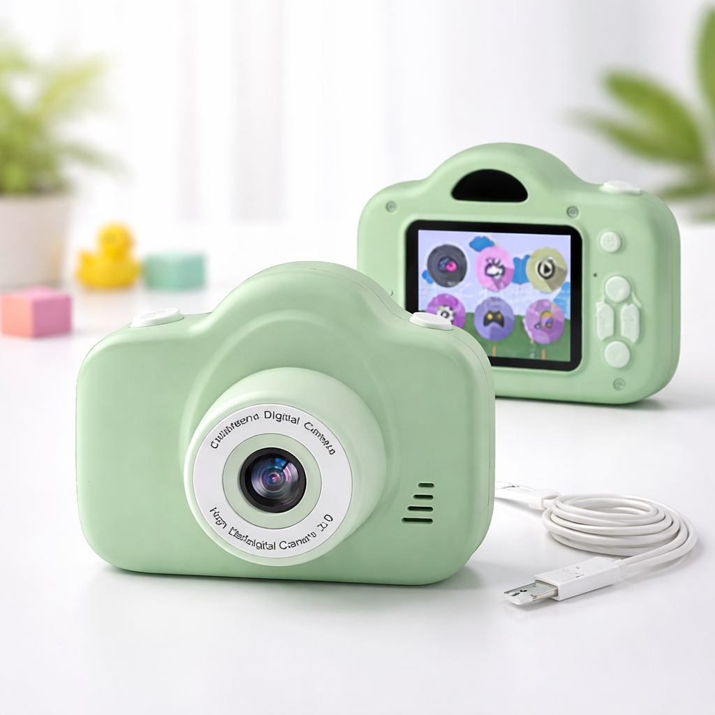 Toy Camera For Kids With HD Video And Photo Filters | Temsk