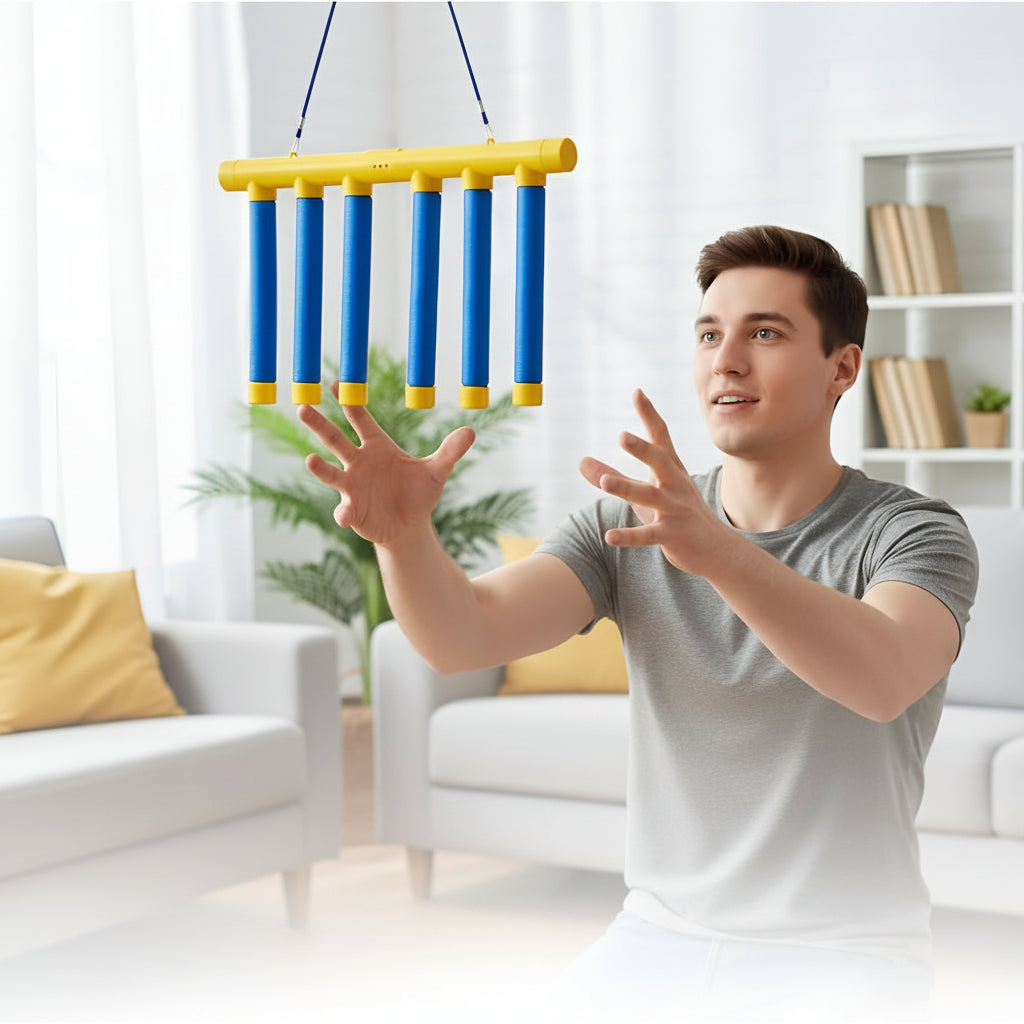 Kids Reflex Training Game With Falling Stick Drop Toy | Temsk