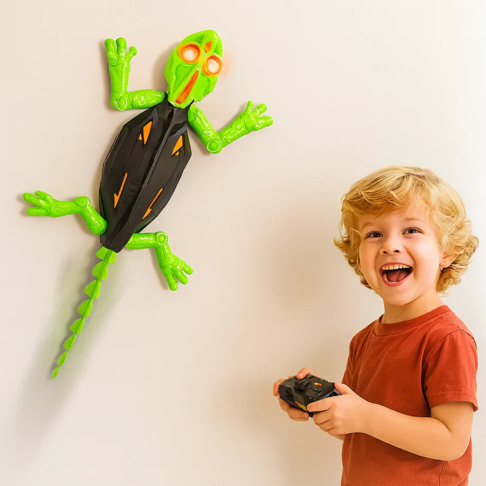 Gecko LED RC Wall-Climbing Lizard Toy For Kids And Fans | Temsk