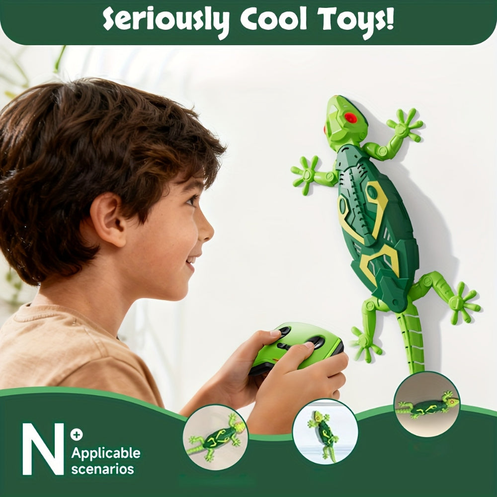 Lizard Toy With Remote Control And Wall Climb Action For Kids | Temsk