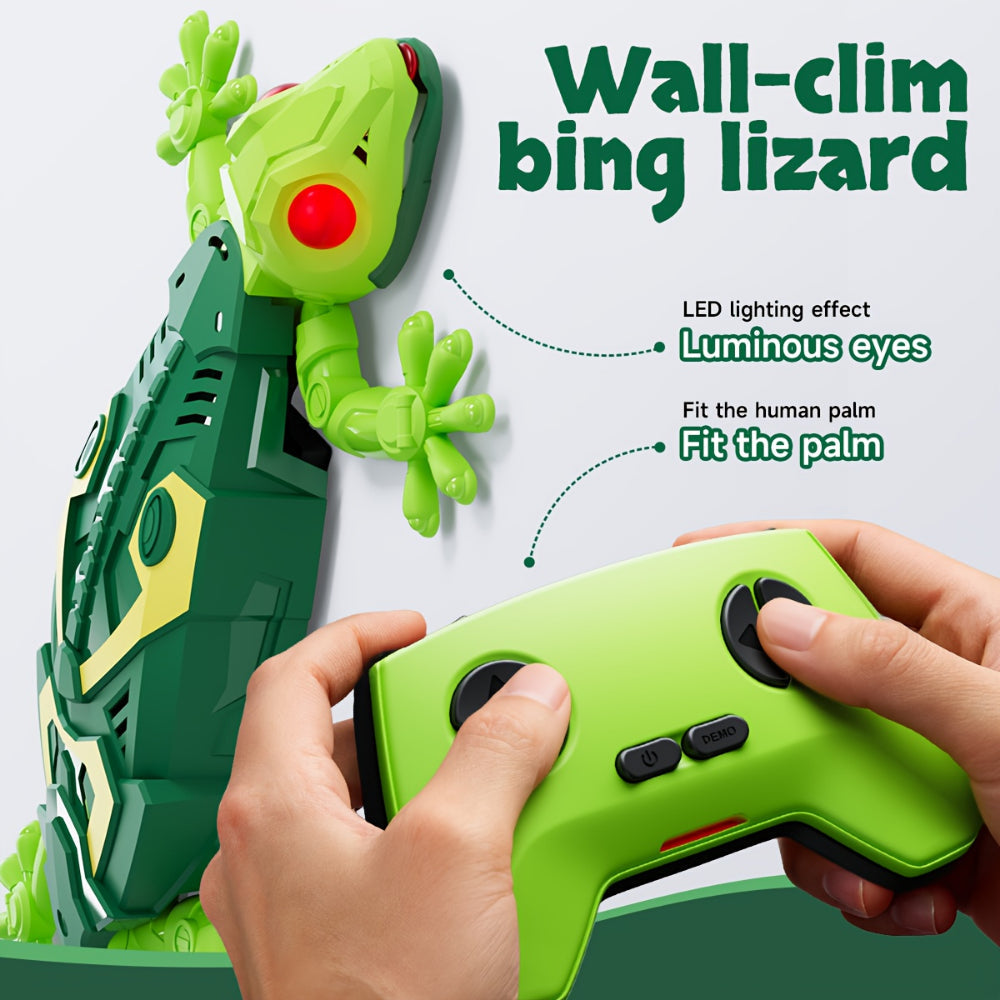 Lizard Toy With Remote Control And Wall Climb Action For Kids | Temsk