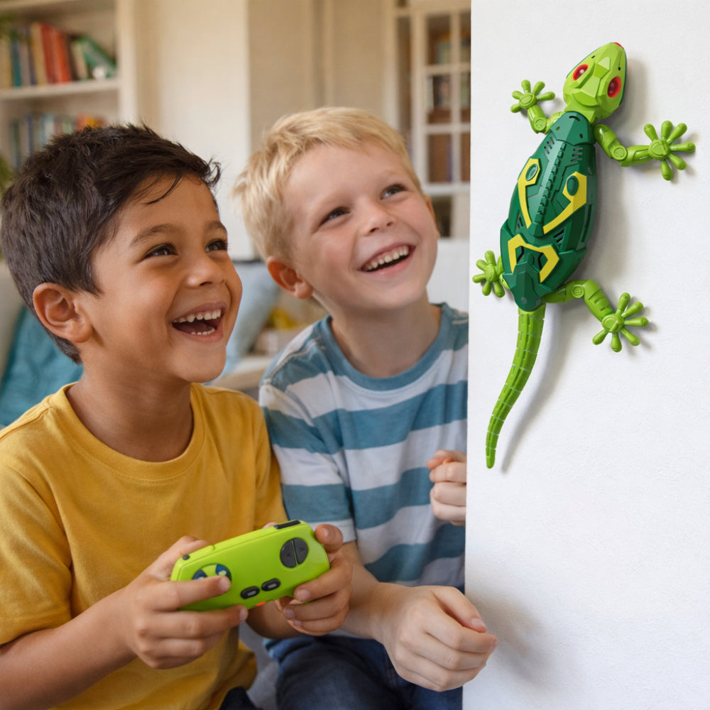 Lizard Toy With Remote Control And Wall Climb Action For Kids | Temsk