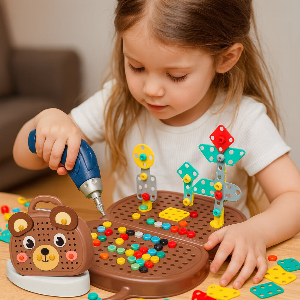 Montessori Inspired Building Set For Kids STEM Activity Kit | Temsk
