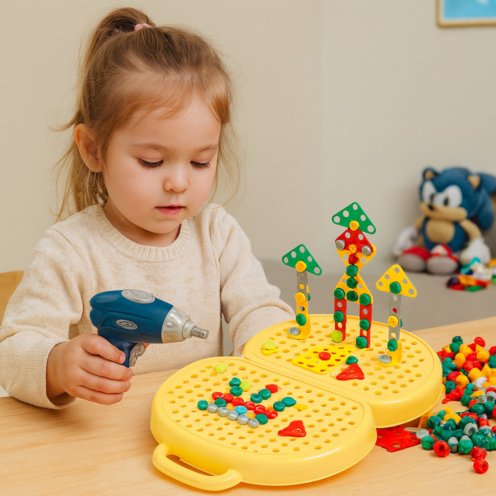 Montessori Inspired Building Set For Kids STEM Activity Kit | Temsk