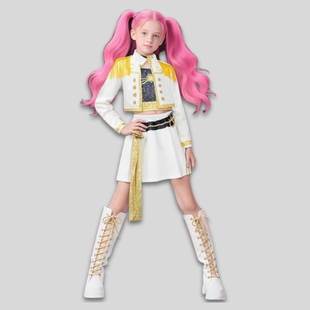 K-Pop Tanzkostüm-Set für Kinder Bühnenoutfit Bundle | Temsk