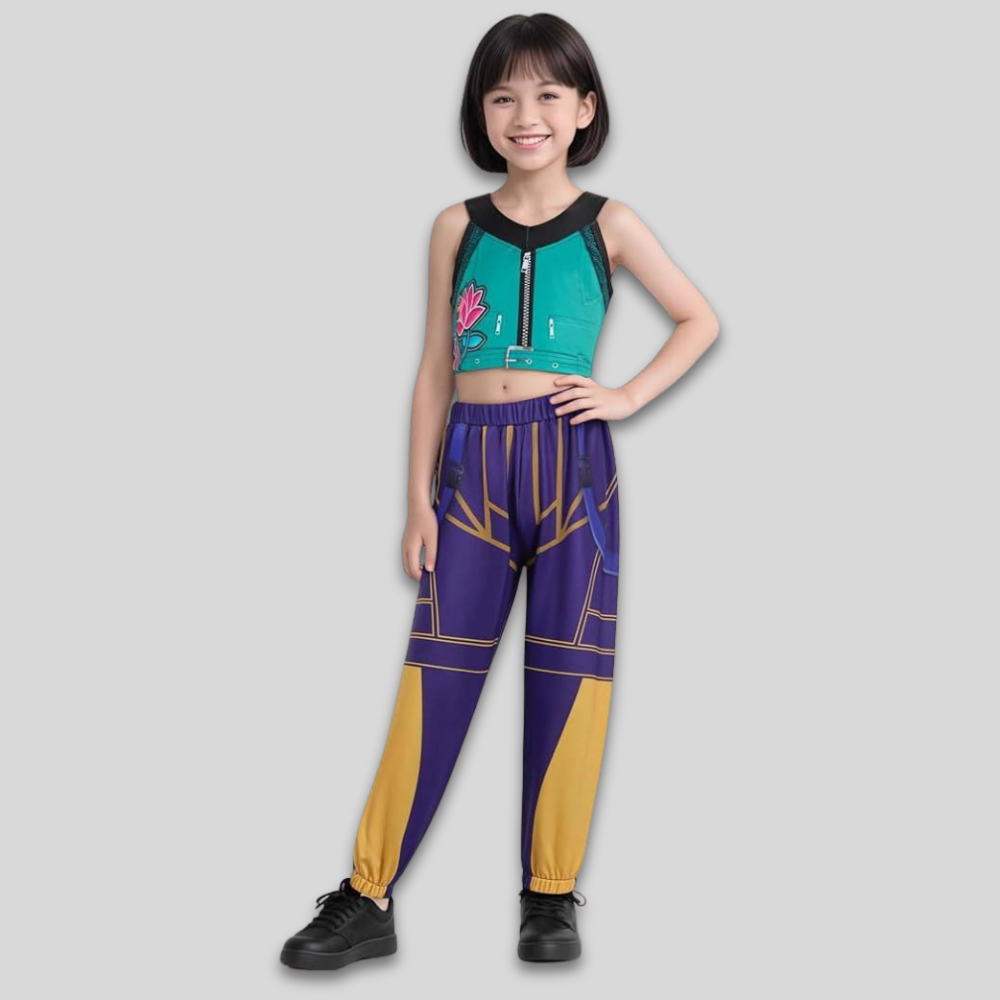 K-Pop Tanzkostüm-Set für Kinder Bühnenoutfit Bundle | Temsk