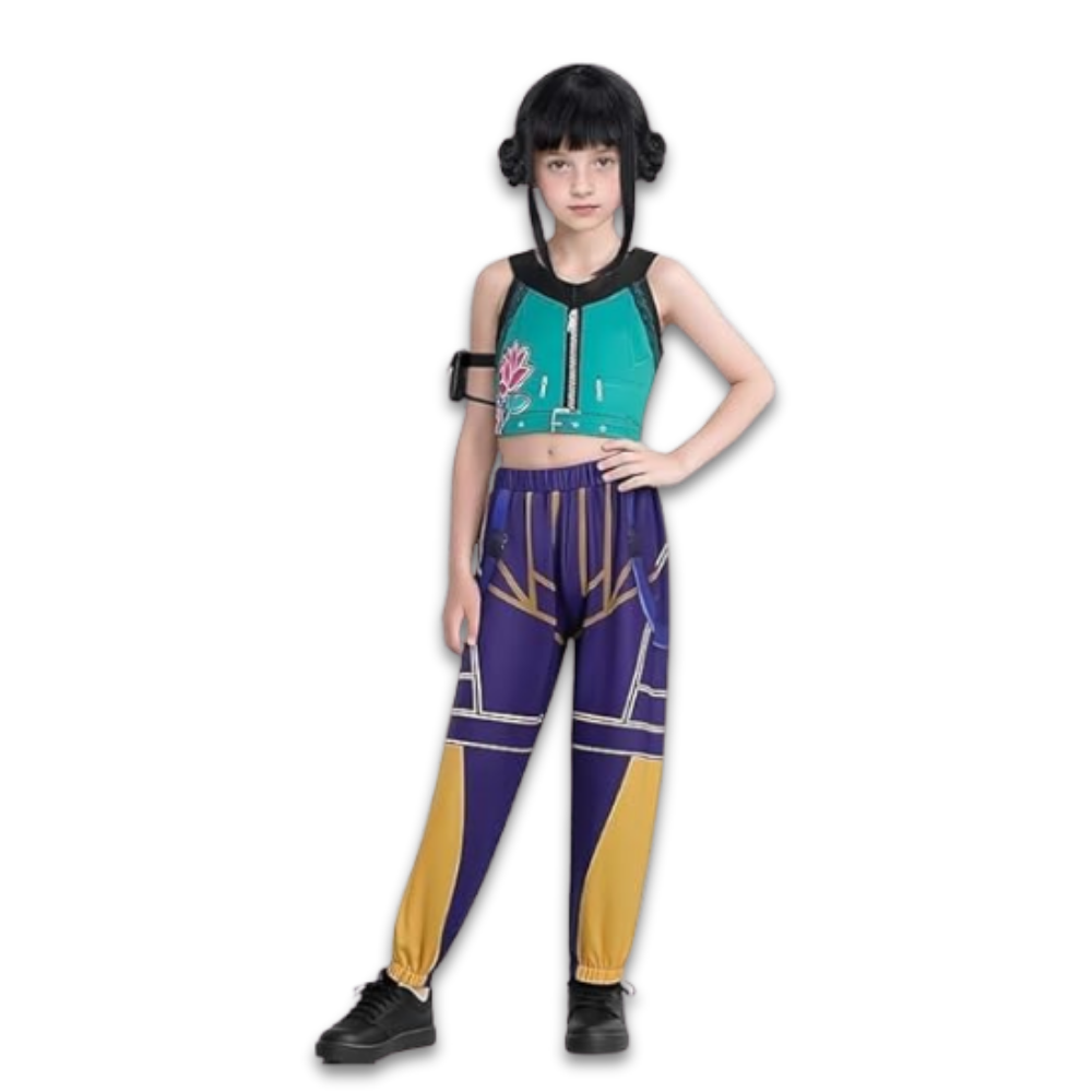 K-Pop Tanzkostüm-Set für Kinder Bühnenoutfit Bundle | Temsk