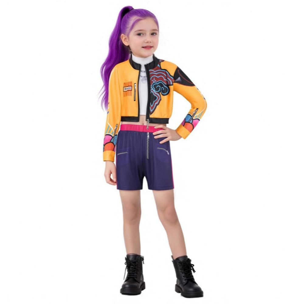 K-Pop Tanzkostüm-Set für Kinder Bühnenoutfit Bundle | Temsk