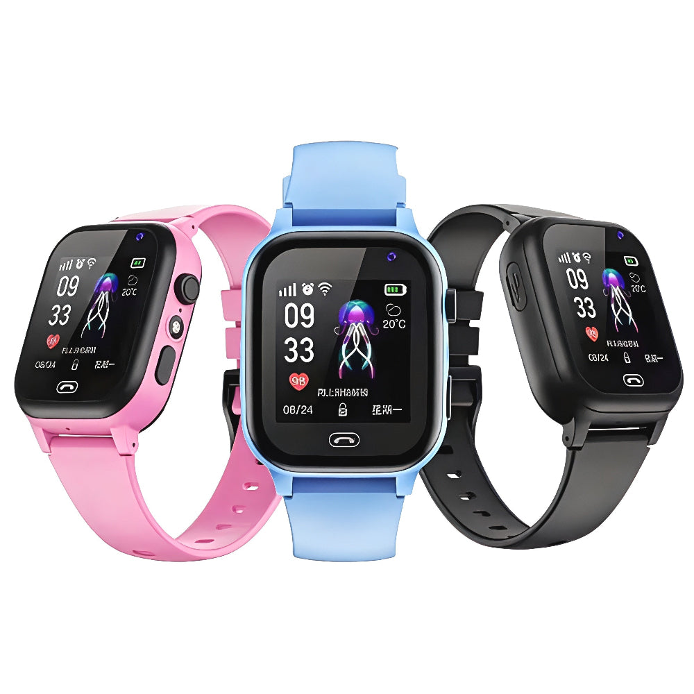 4G GPS Kinder-Smartwatch mit Kamera, IP67 wasserdicht, Touchscreen-Tracker | Temsk