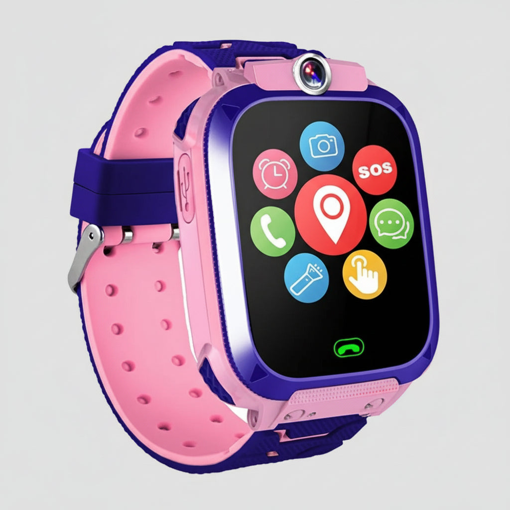 Kinder GPS Smartwatch mit Anruffunktion und Touchscreen-Armbanduhr | Temsk