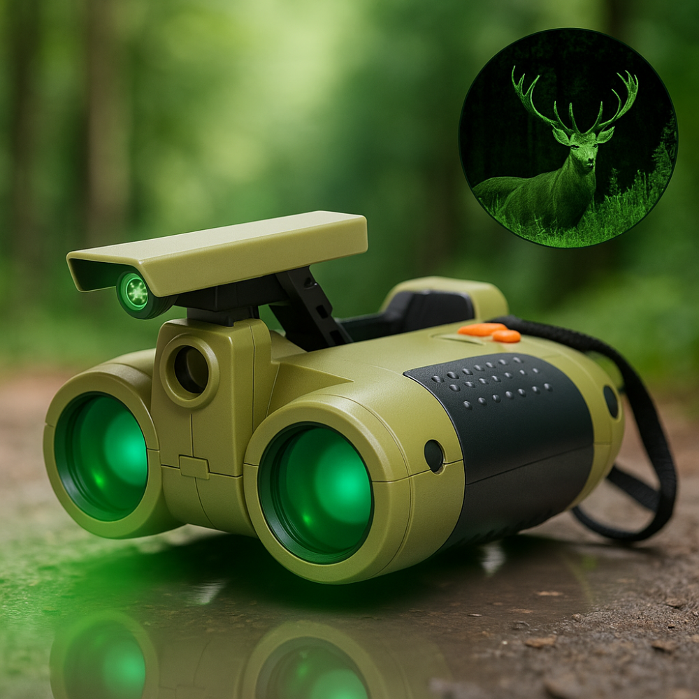 Night Vision Binoculars For Kids Outdoor Exploration Toy | Temsk