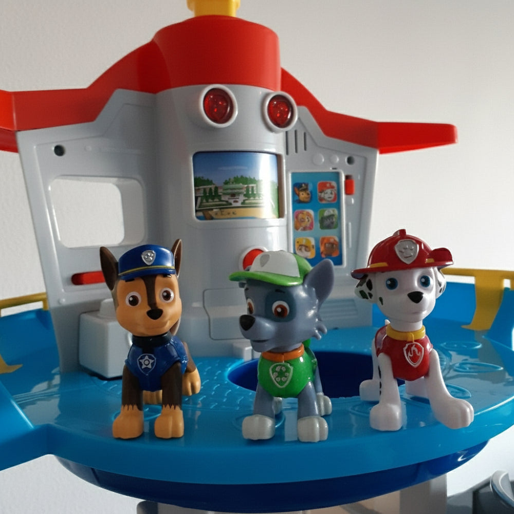 Kids Playset With Slide Tower And Toy Cars For Creative Pretend Play | Temsk