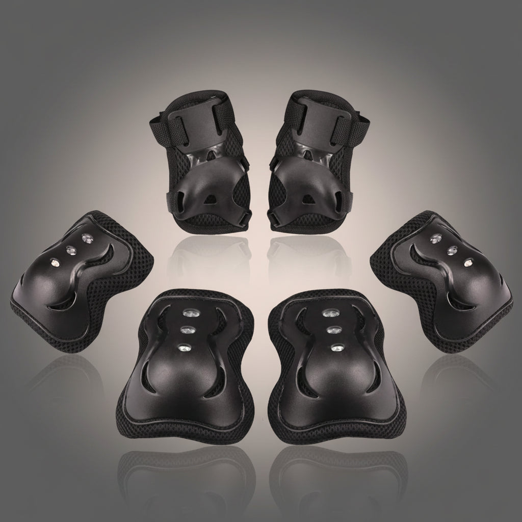 Kids Adjustable Knee Pads Elbow Guards Wrist Guards | Temsk