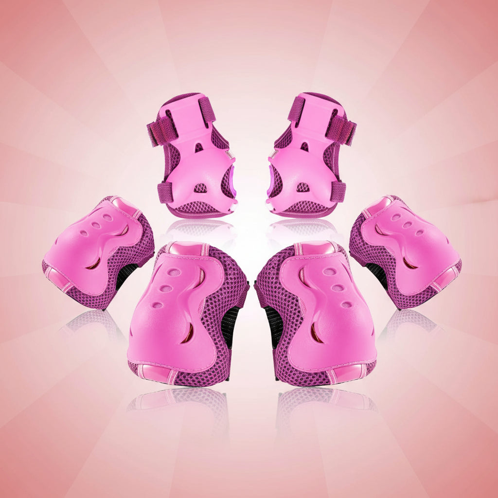 Kids Adjustable Knee Pads Elbow Guards Wrist Guards | Temsk