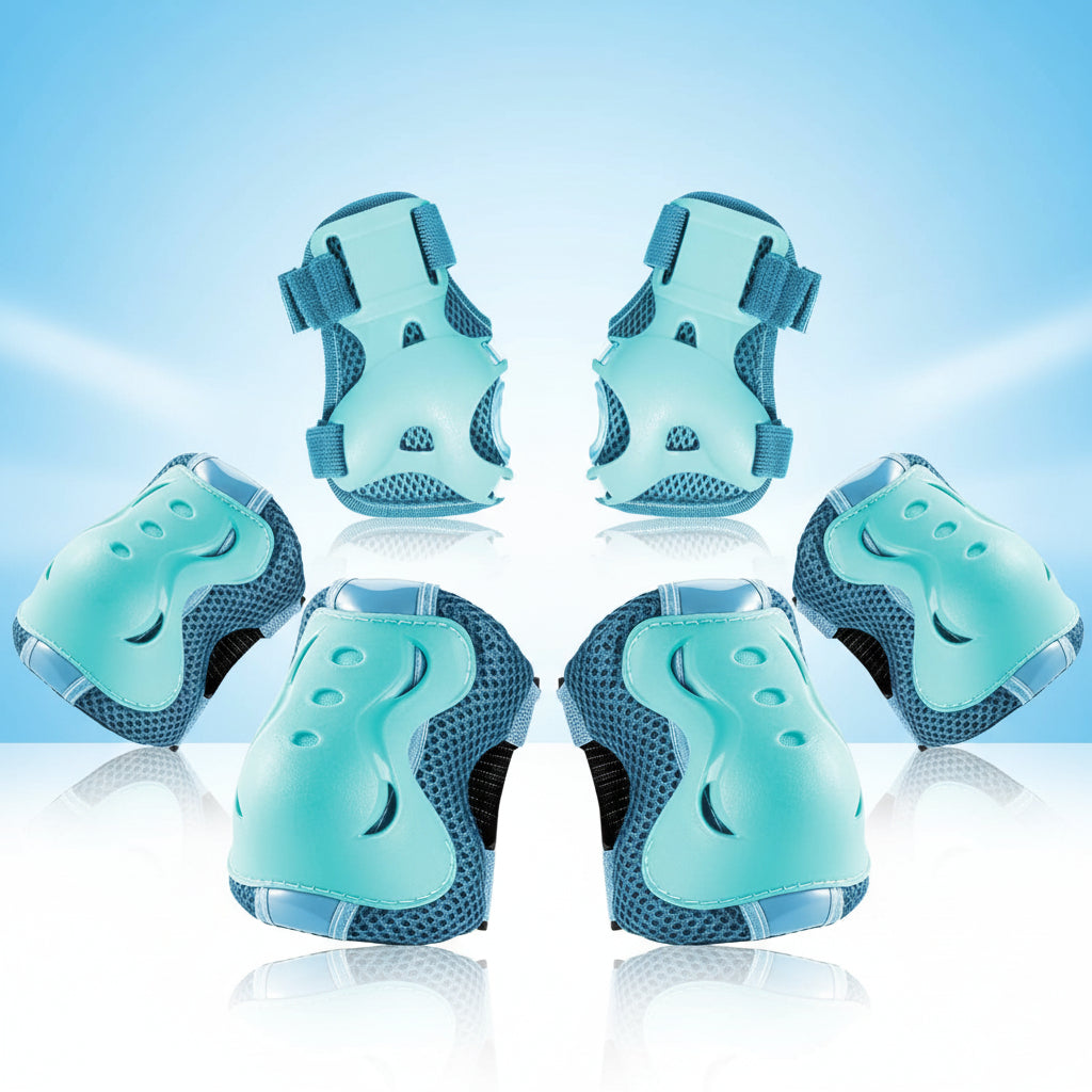 Kids Adjustable Knee Pads Elbow Guards Wrist Guards | Temsk