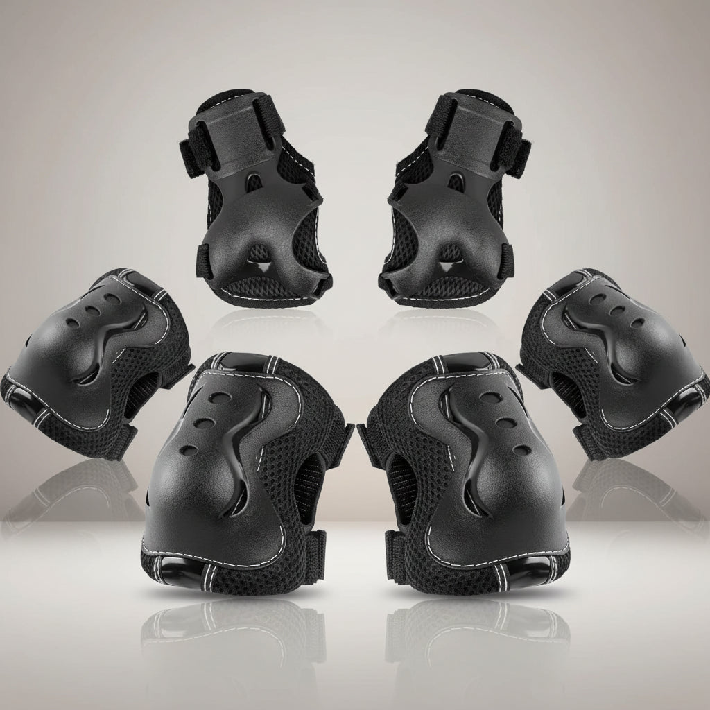 Kids Adjustable Knee Pads Elbow Guards Wrist Guards | Temsk