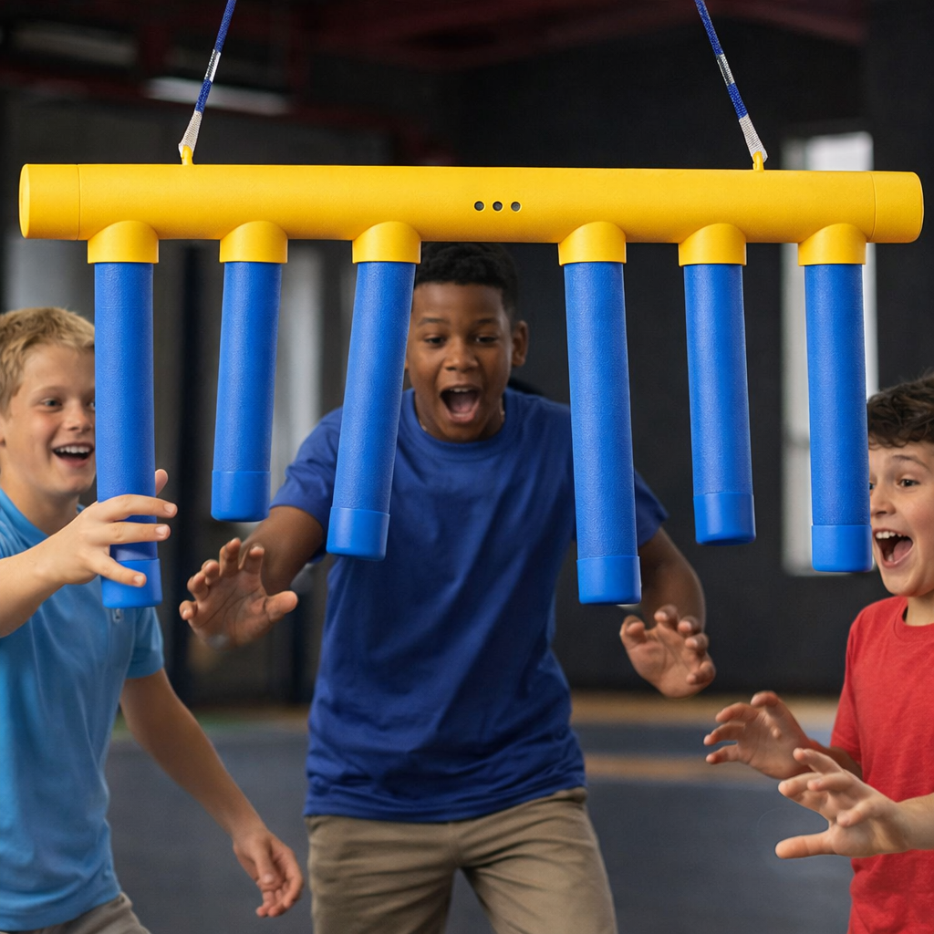 Kids Reflex Training Game With Falling Stick Drop Toy | Temsk
