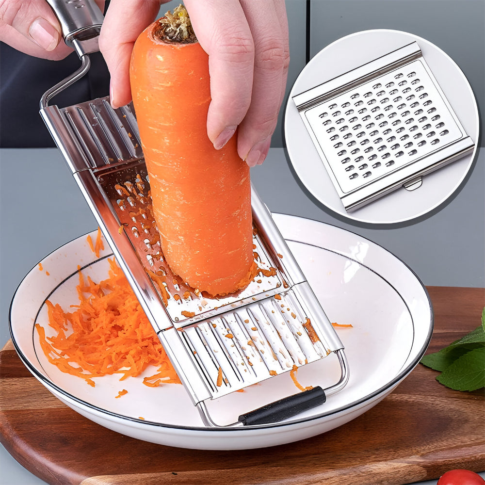 Stainless Steel Mandoline Slicer And Vegetable Cutter Set | Temsk