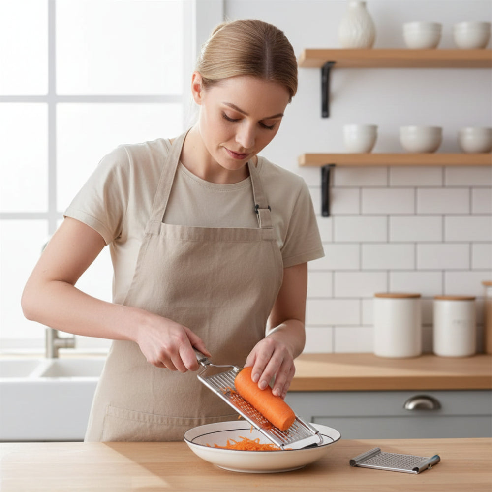 Stainless Steel Mandoline Slicer And Vegetable Cutter Set | Temsk