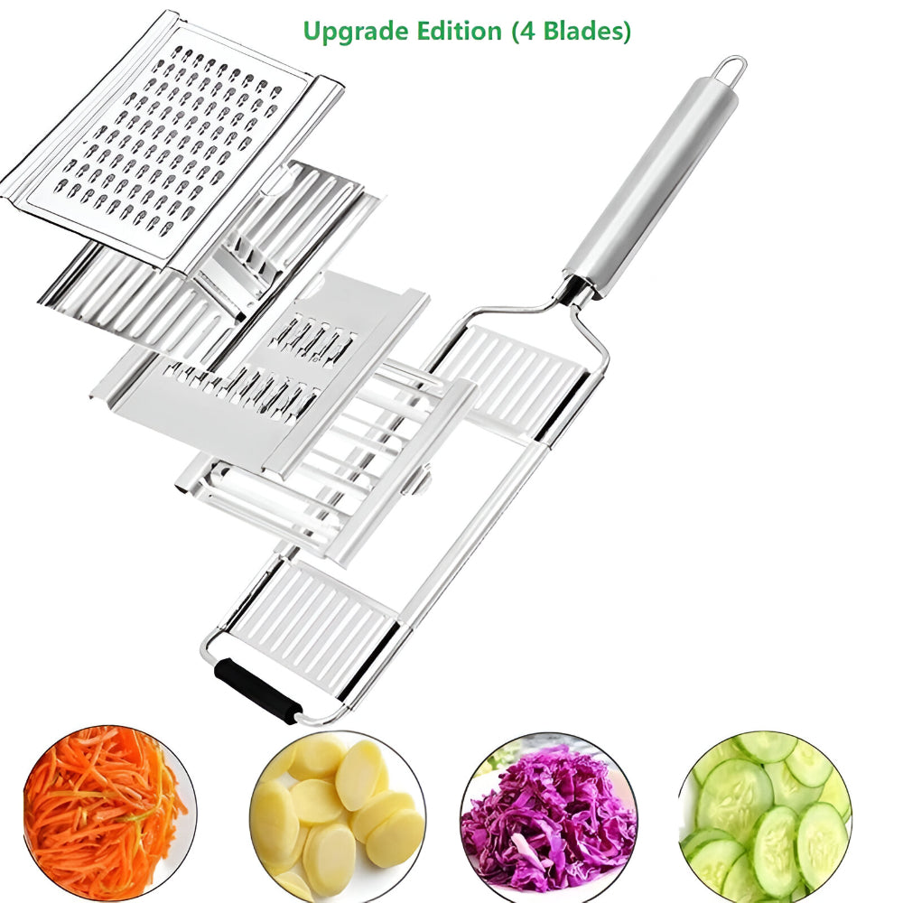 Stainless Steel Mandoline Slicer And Vegetable Cutter Set | Temsk