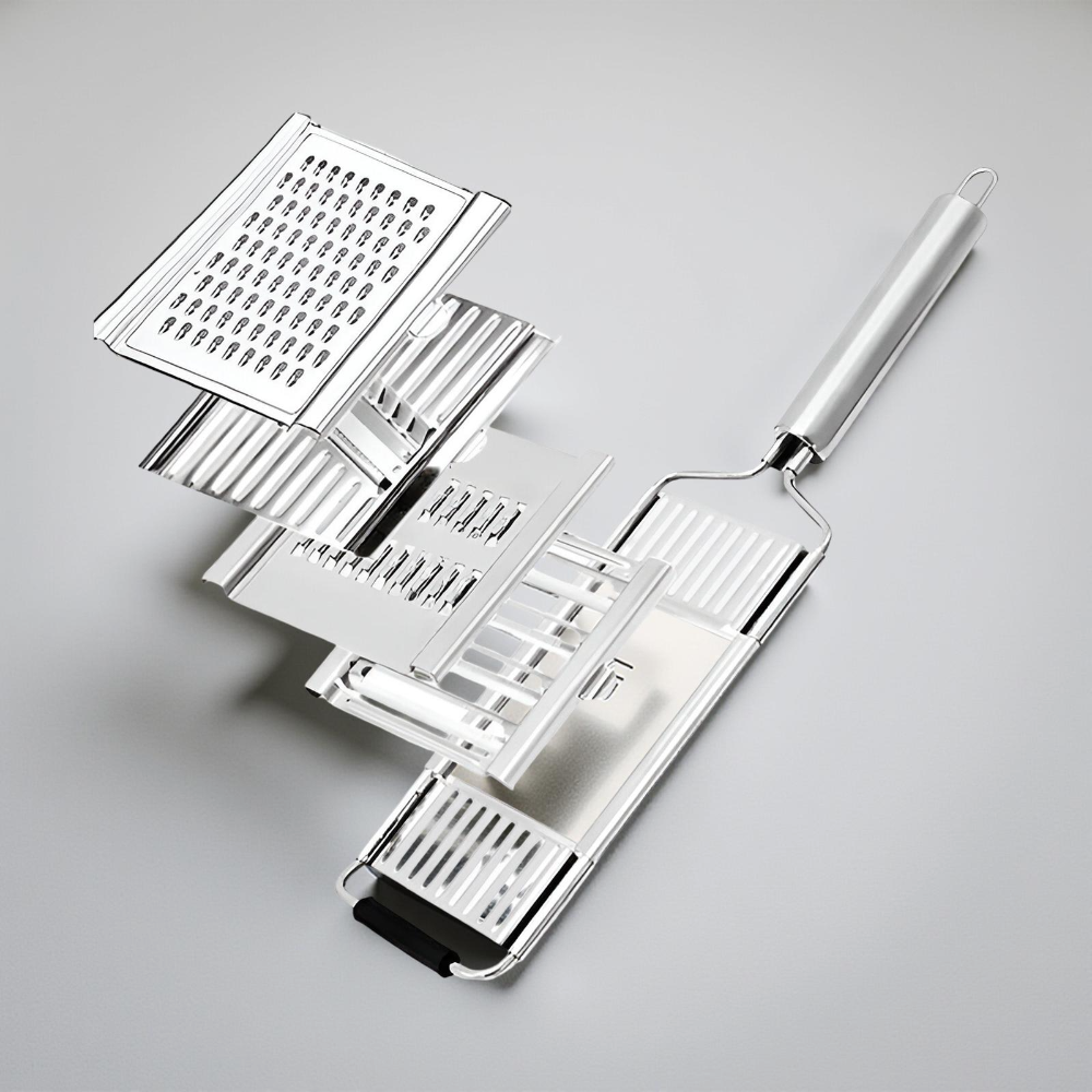Stainless Steel Mandoline Slicer And Vegetable Cutter Set | Temsk