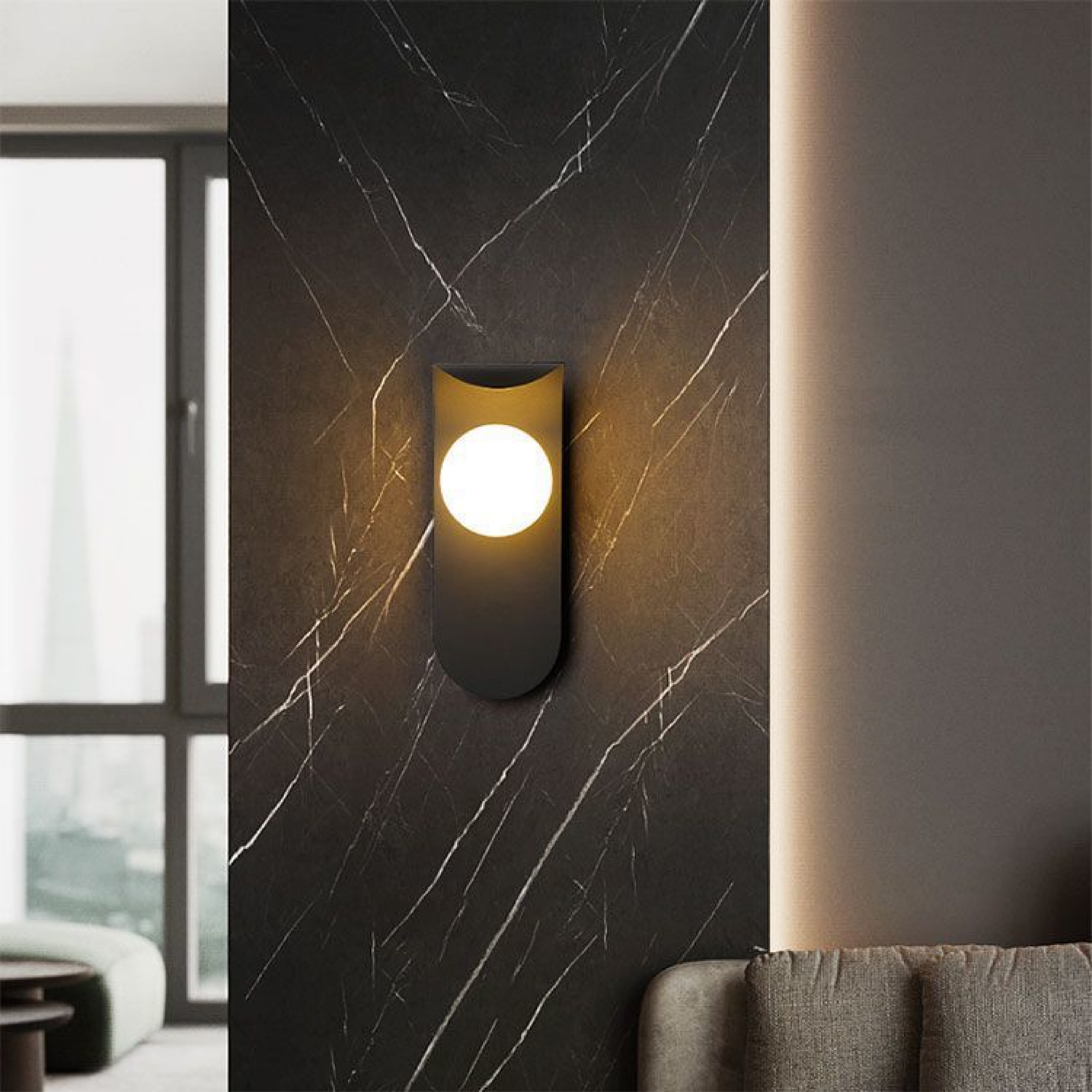 Nordische Wandlampe von Scandinavian Mount für moderne Innenräume | Temsk
