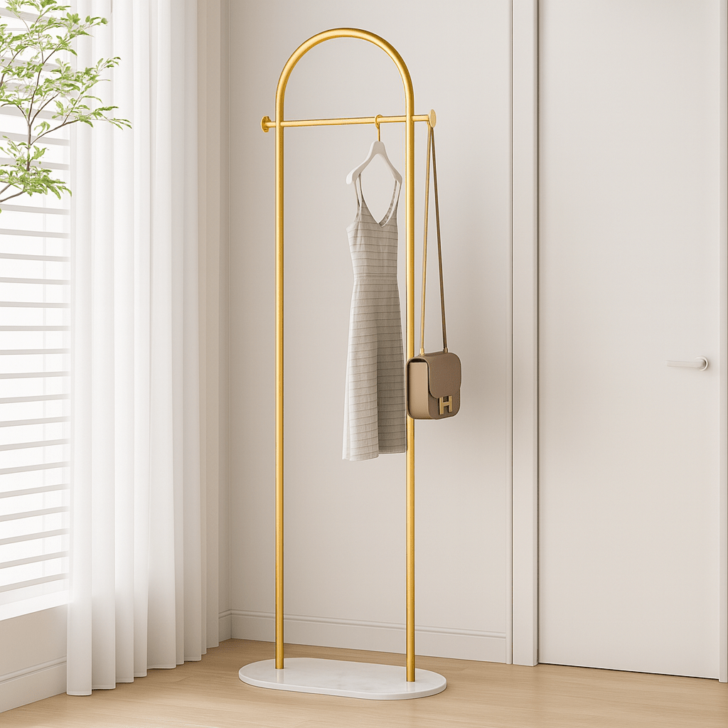 ClothHaven Minimalist Freestanding Clothes Rack For Daily Outfits | Temsk