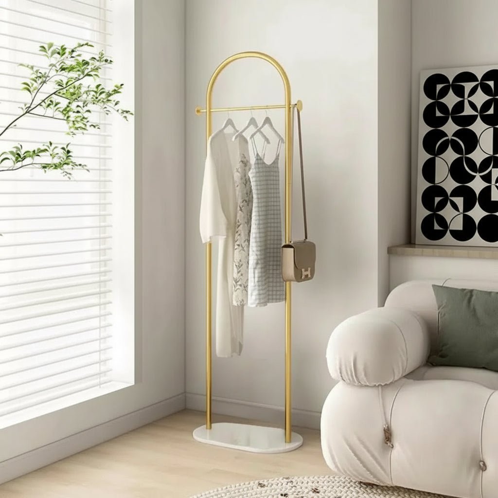 ClothHaven Minimalist Freestanding Clothes Rack For Daily Outfits | Temsk