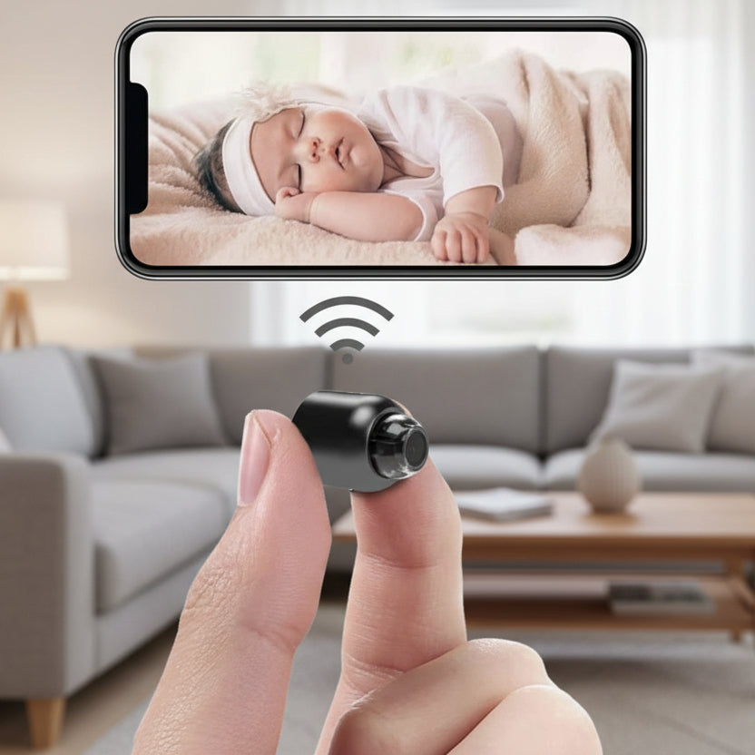 LumaGuard Mini Cam Wireless Night Vision Camera For Discreet Surveillance | Temsk
