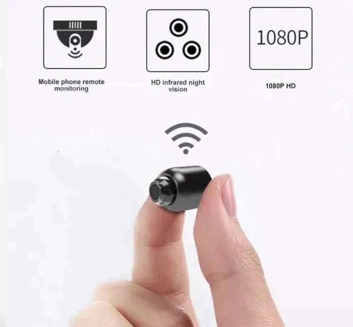 LumaGuard Mini Cam Wireless Night Vision Camera For Discreet Surveillance | Temsk