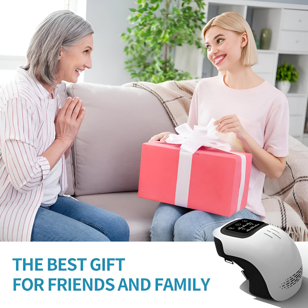 Electric Heated Knee Massager With Adjustable Compression Support | Temsk