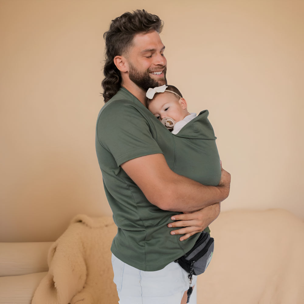 Maglietta porta bebè ergonomica per neonati per genitori | Temsk