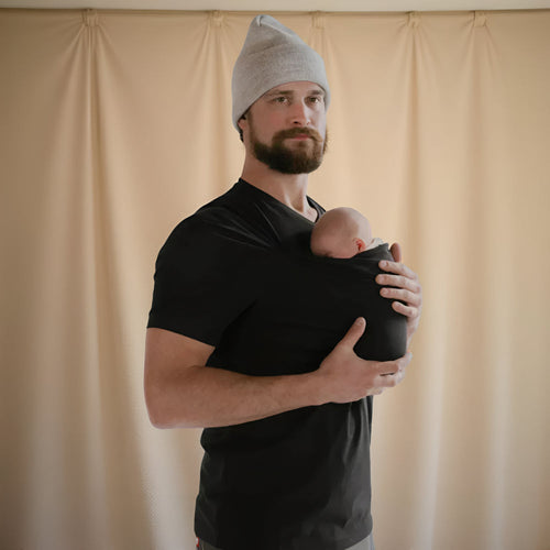 Ergonomic Babywear Tee For Parents With Secure Infant Holder Shirt | Temsk
