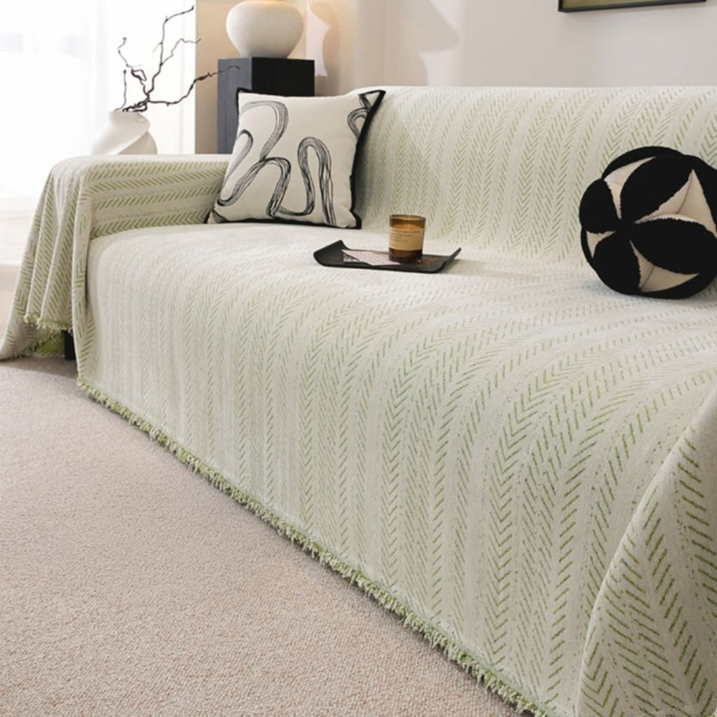 CozyWeave Chenille Sofa Cover Scratch-Resistant And Washable | Temsk