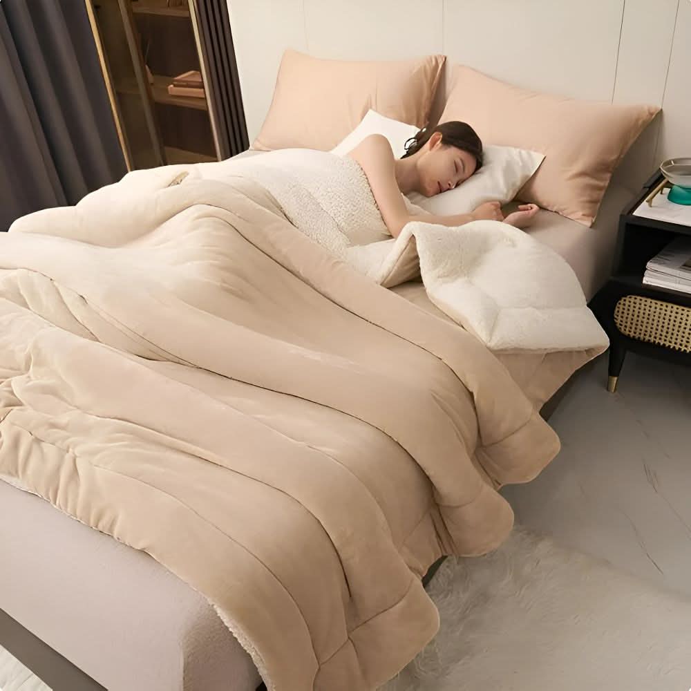 LuxeNest plyšová fleecová deka pro pohodlí a teplo | Temsk
