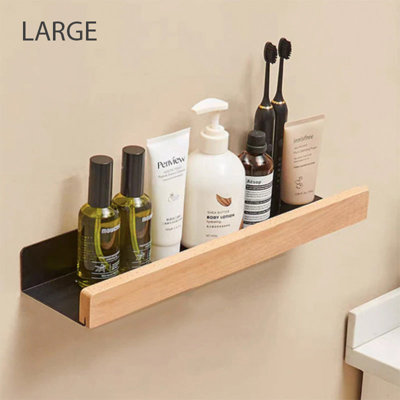 Bath Shelves In Warm Minimalist Style For Modern Storage | Temsk