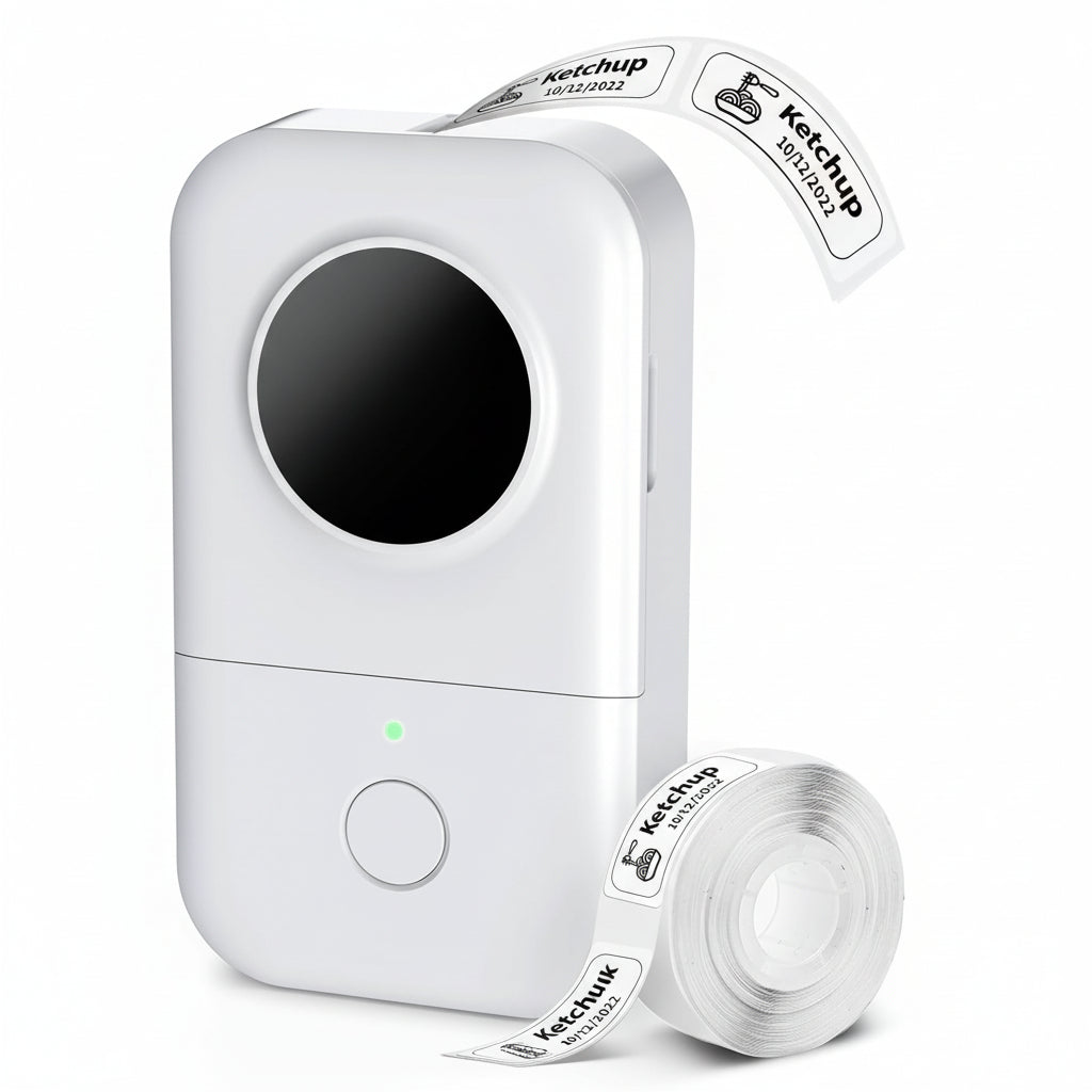 Bluetooth Label Maker Mini Thermal Printer For Home Office | Temsk