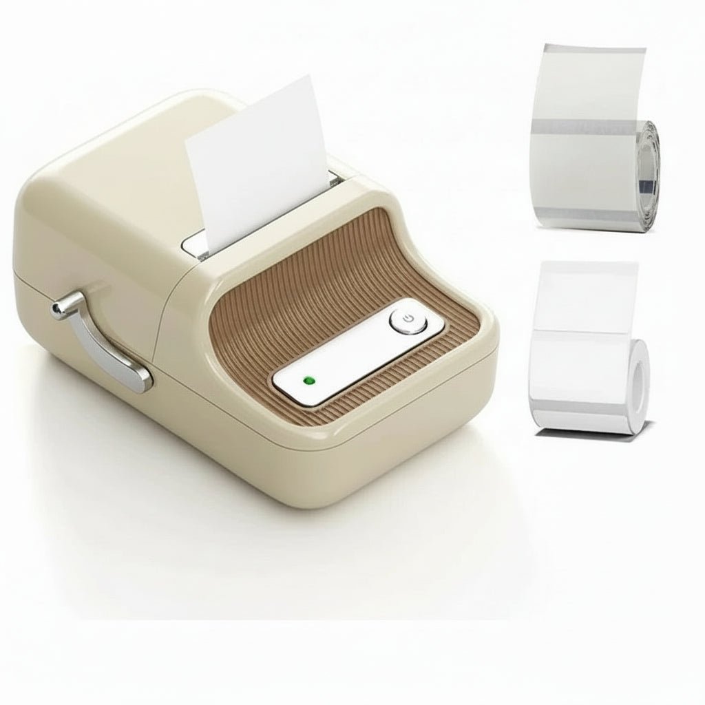 NovaLabel Compact Wireless Mini Thermal Printer Unit | Temsk
