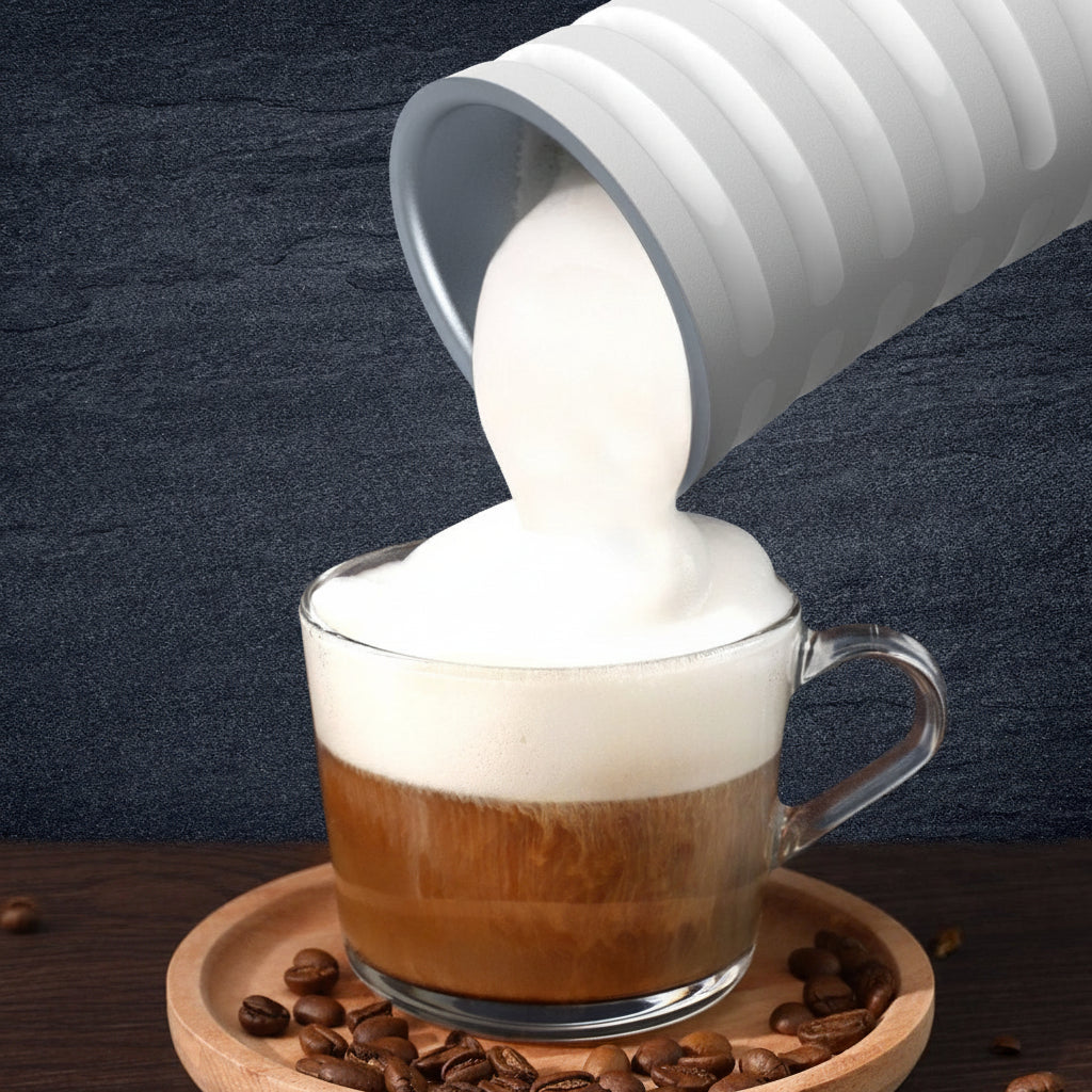 CafeSphere 4-In-1 Milk Frother and Steamer for Barista-Quality Coffee | Temsk