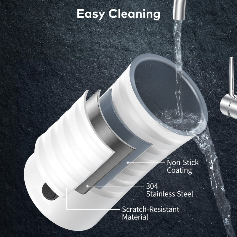 CafeSphere 4-In-1 Milk Frother and Steamer for Barista-Quality Coffee | Temsk