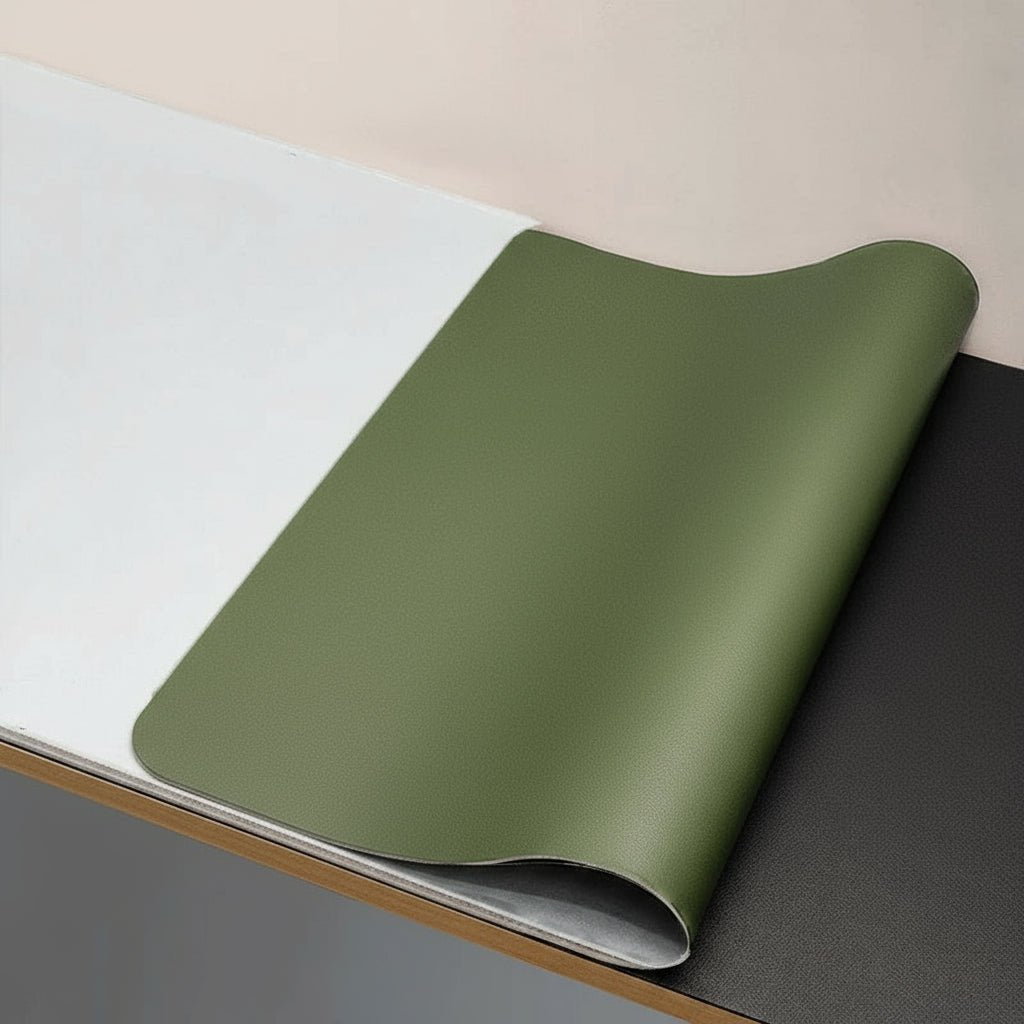 Tappetino da Scrivania NovaDesk Pro in Pelle PU per Controllo Preciso del Mouse | Temsk