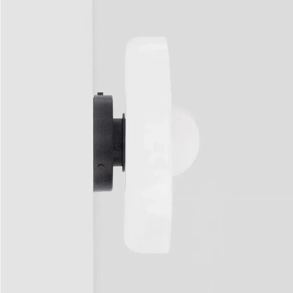 Nordic Style LED Glass Disc Wall And Ceiling Light Fixture, 1 Light | Temsk
