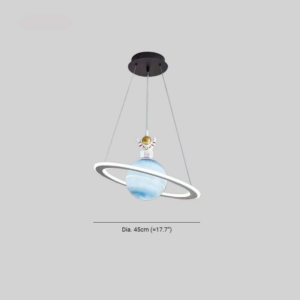 Cosmo Planet Hanging Lamp Imaginative Children's Room Light In Planet Design | Temsk
