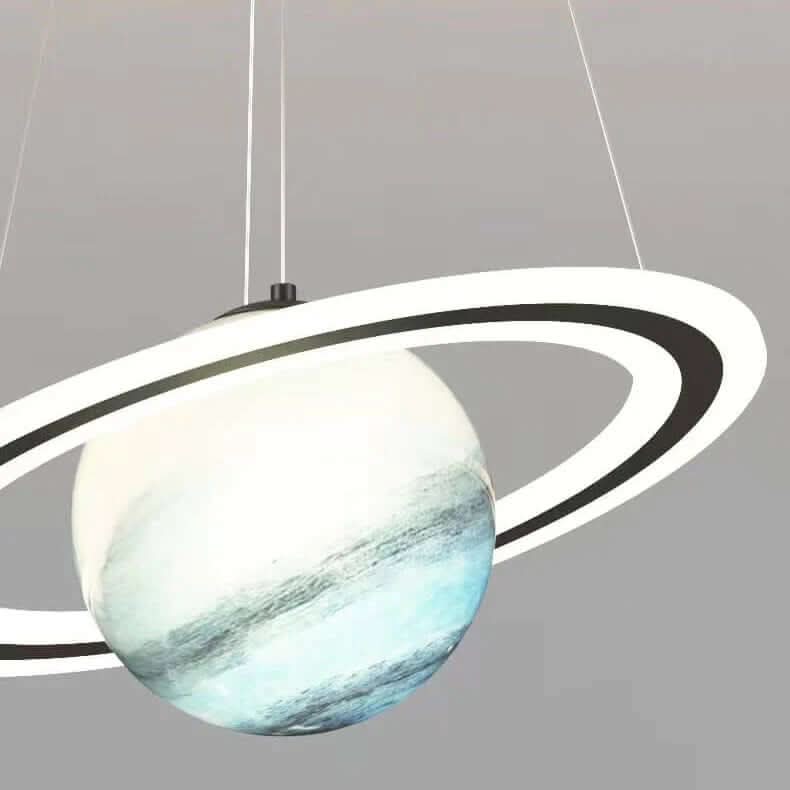 Cosmo Planet Hanging Lamp Imaginative Children's Room Light In Planet Design | Temsk